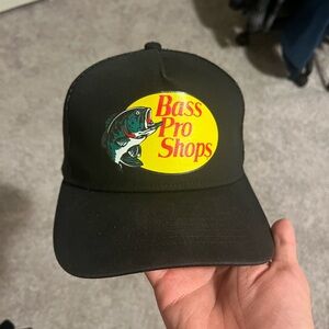 BLACK BASS PRO SHOPS TRUCKER HAT #Fishing #America #Bass